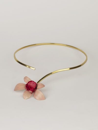 choker orquídea