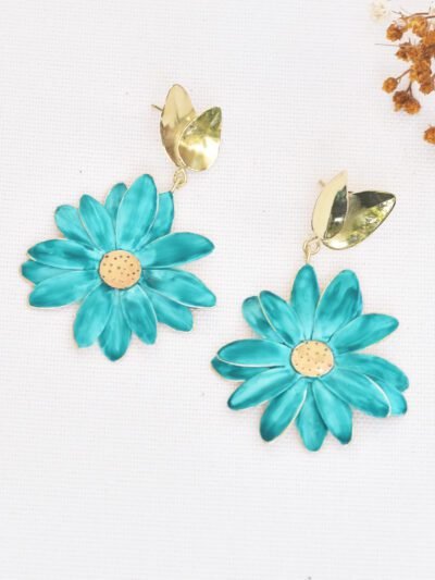 pendientes gerbera