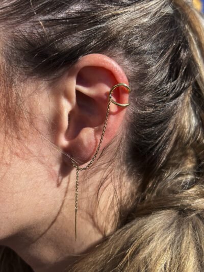 Ear cuff cadenita