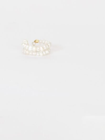 Ear cuff perlitas